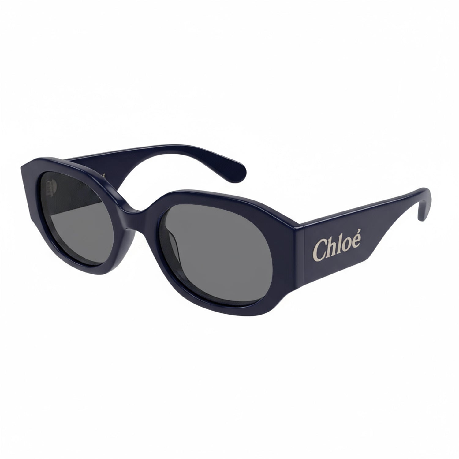 CH0234S Blue recycled acetate Sunglasses - Shiny Dark Blue
