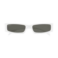 GG1778S White recycled acetate Sunglasses - Shiny Solid White