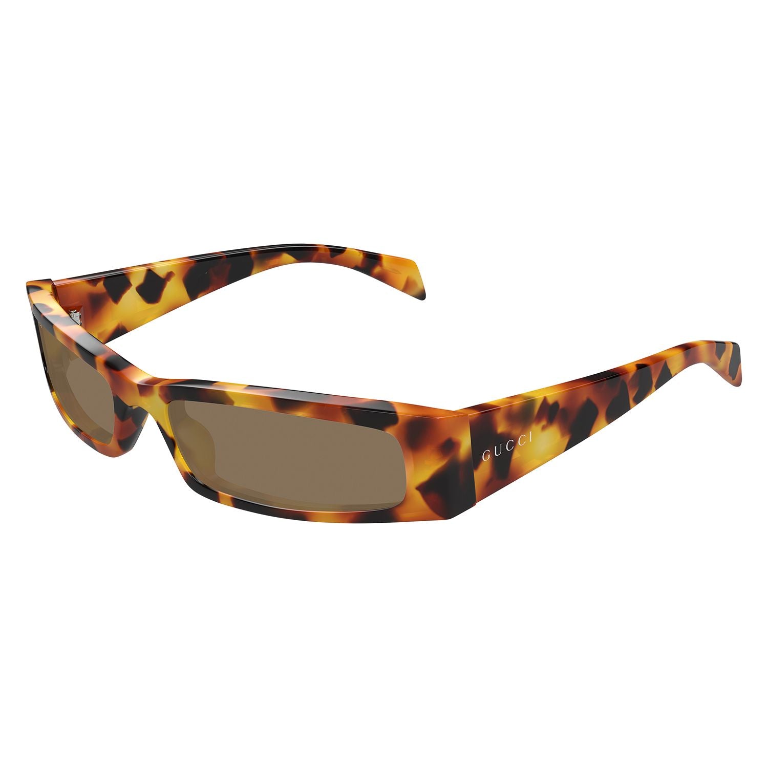 GG1778S Havana recycled acetate Sunglasses - Shiny Spotted Havana