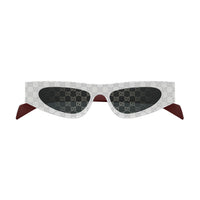 GG1916S Silver metal Sunglasses - Shiny Silver & Burgundy Varnish