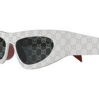GG1916S Silver metal Sunglasses - Shiny Silver & Burgundy Varnish