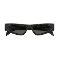 GG1779SA Black hematite strass & recycled acetate Sunglasses - Shiny Black