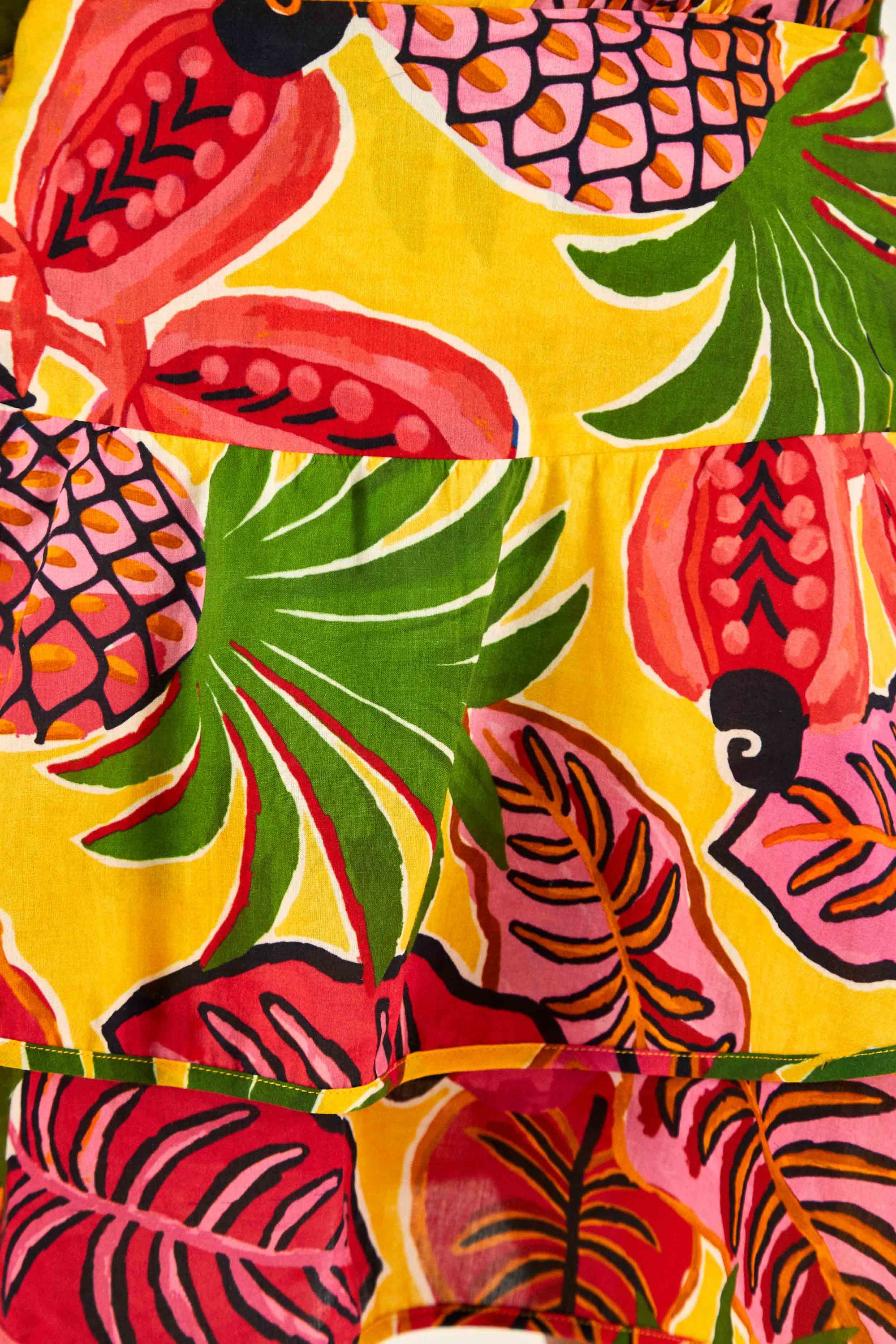 Mini jupe Fruit Dream en coton - Multicolore