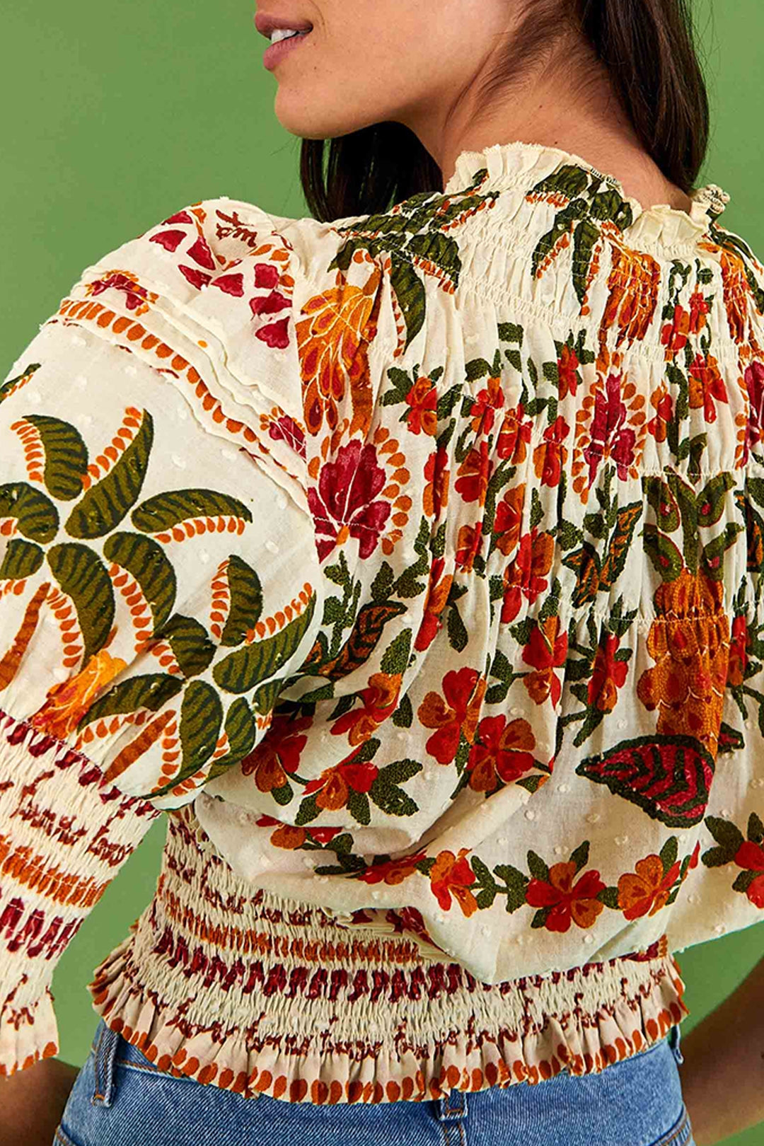 Blouse Made in Brazil en coton - Orange