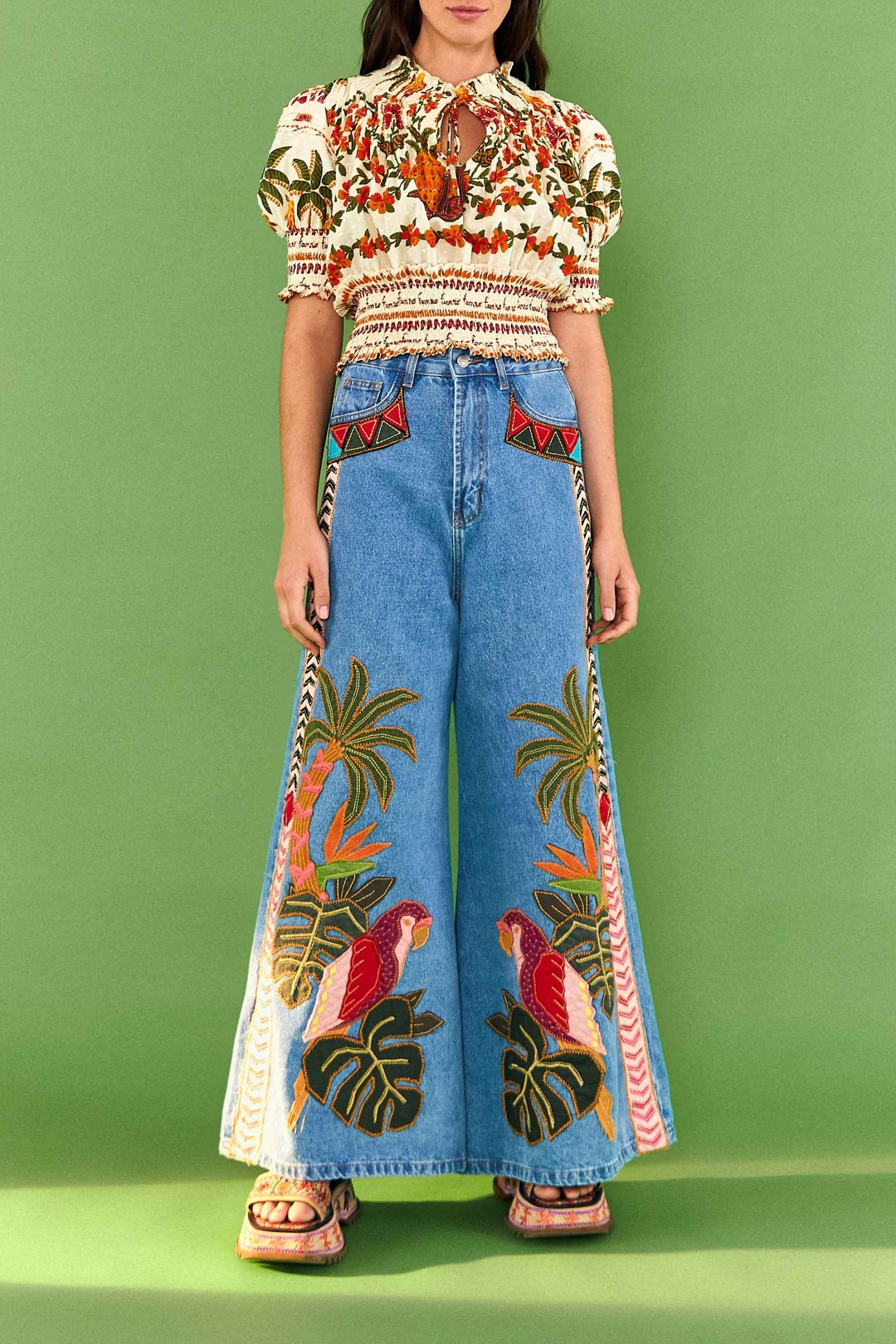 Blouse Made in Brazil en coton - Orange