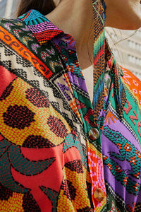 Combinaison Dotted Patch Scarf - Multicolore