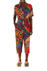 Combinaison Dotted Patch Scarf - Multicolore