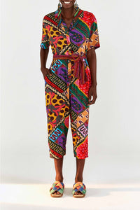 Combinaison Dotted Patch Scarf - Multicolore