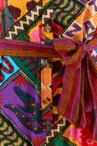Combinaison Dotted Patch Scarf - Multicolore