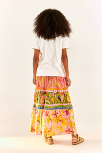 T-shirt Color Therapy en coton - Jaune