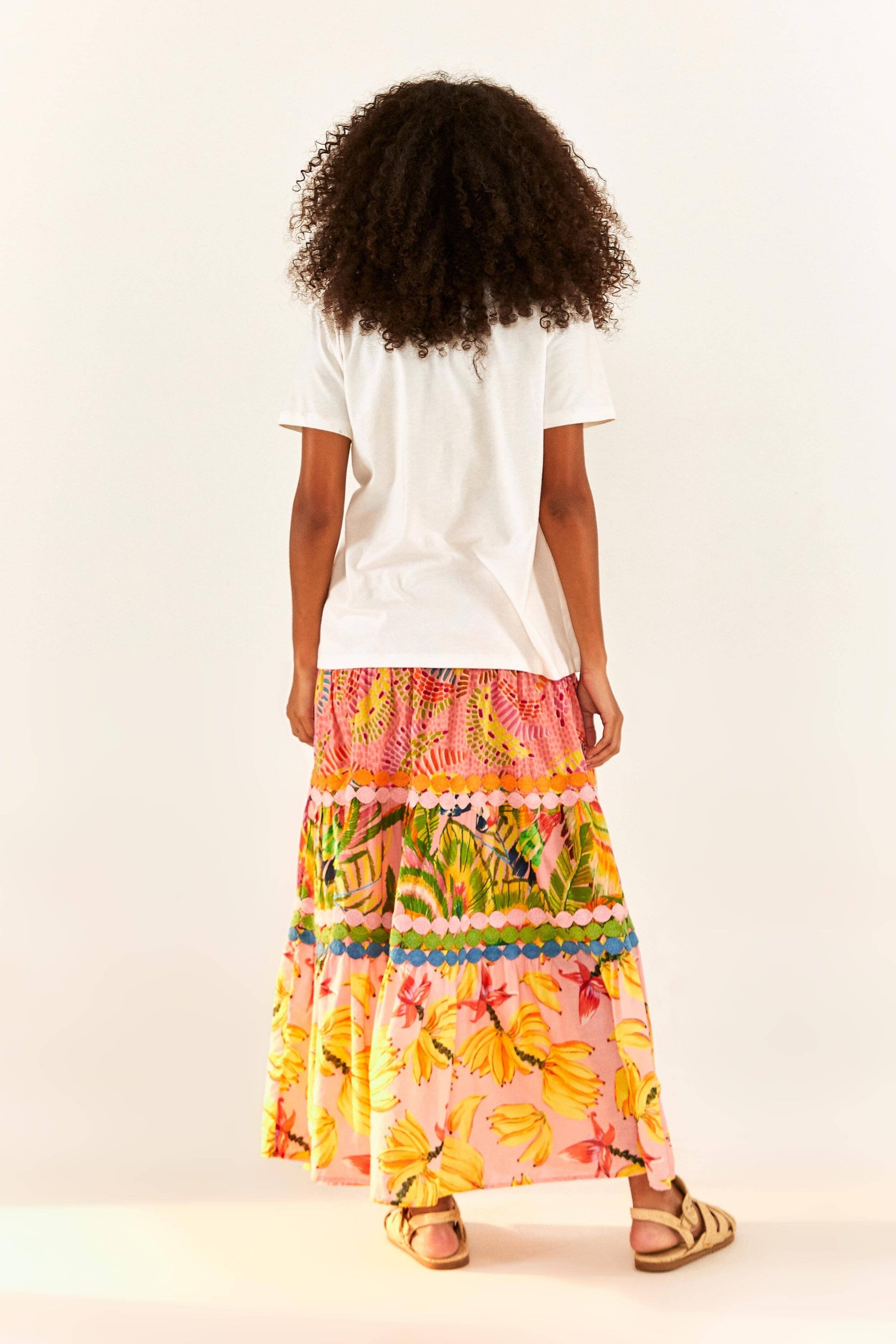 T-shirt Color Therapy en coton - Jaune