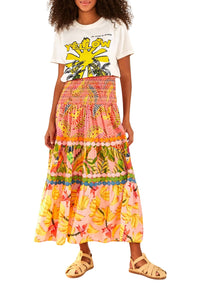 T-shirt Color Therapy en coton - Jaune
