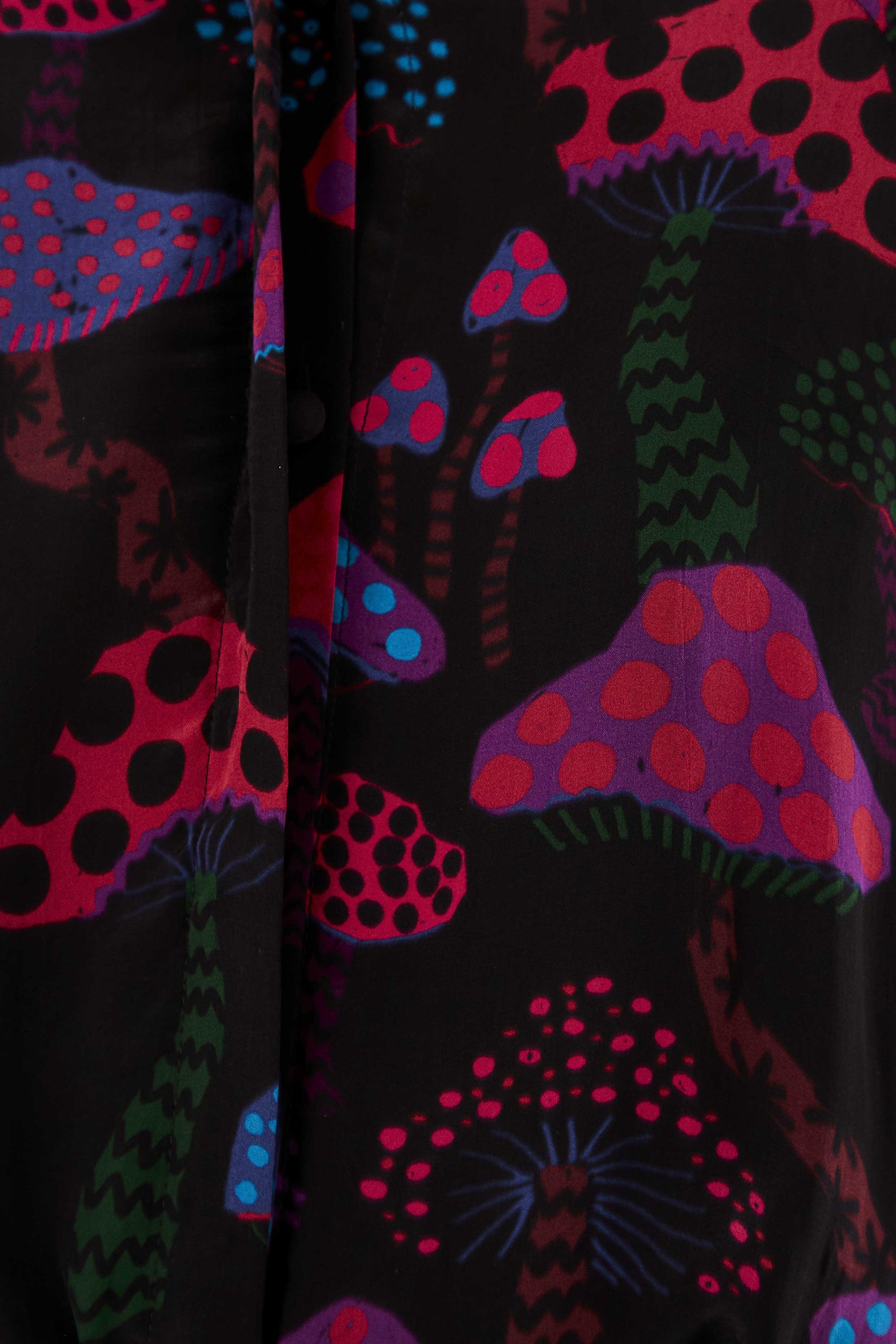 Robe midi Mushrooms Neon - Multicolore