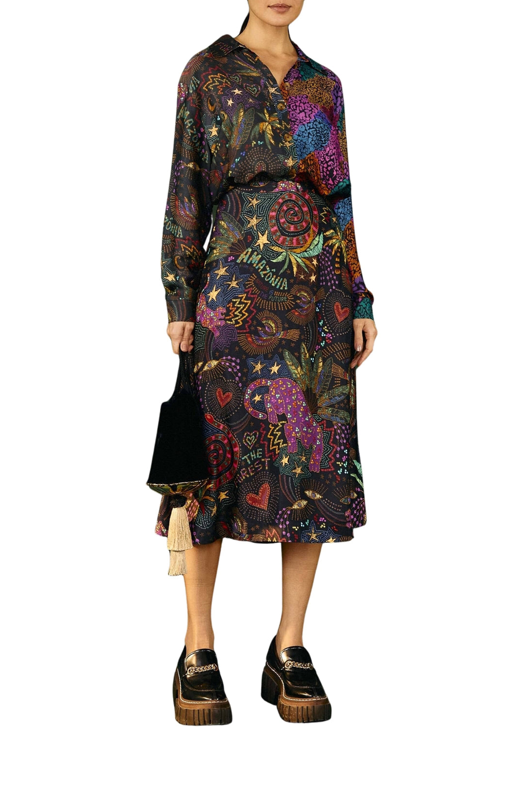 Chemise à imprimés - Multicolore