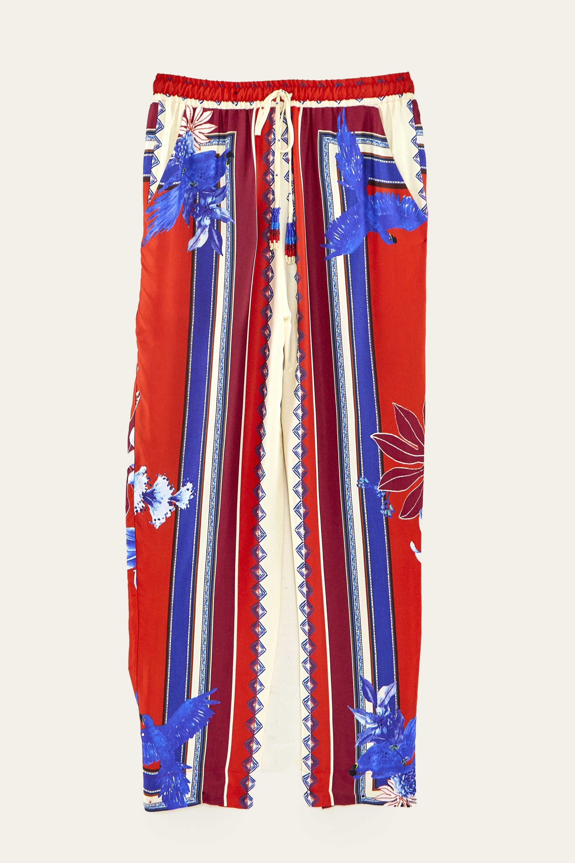 Pantalon Macaw Scarf - Rouge