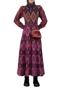 Robe longue Tapestru - Multicolore