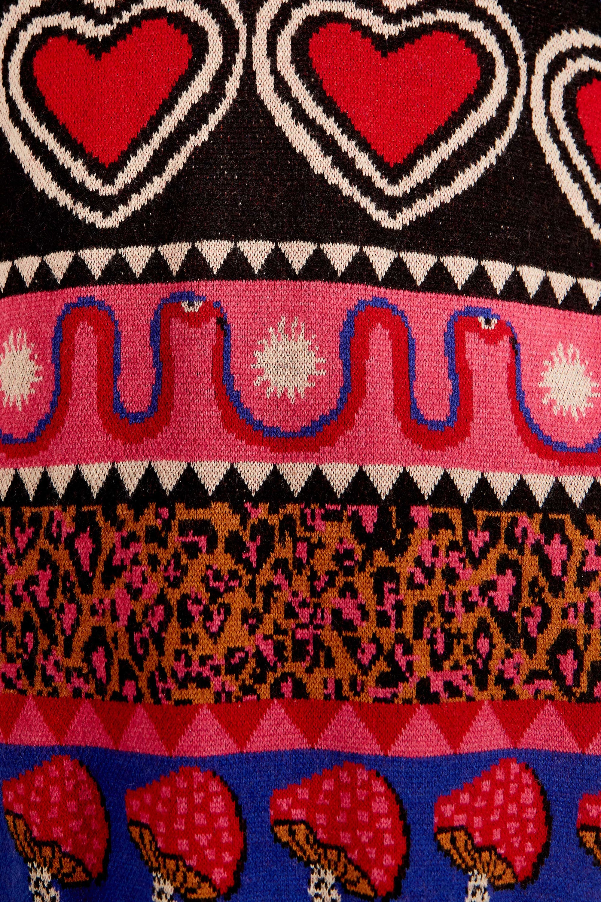 Cardigan Ainika à éléments graphiques - Multicolore
