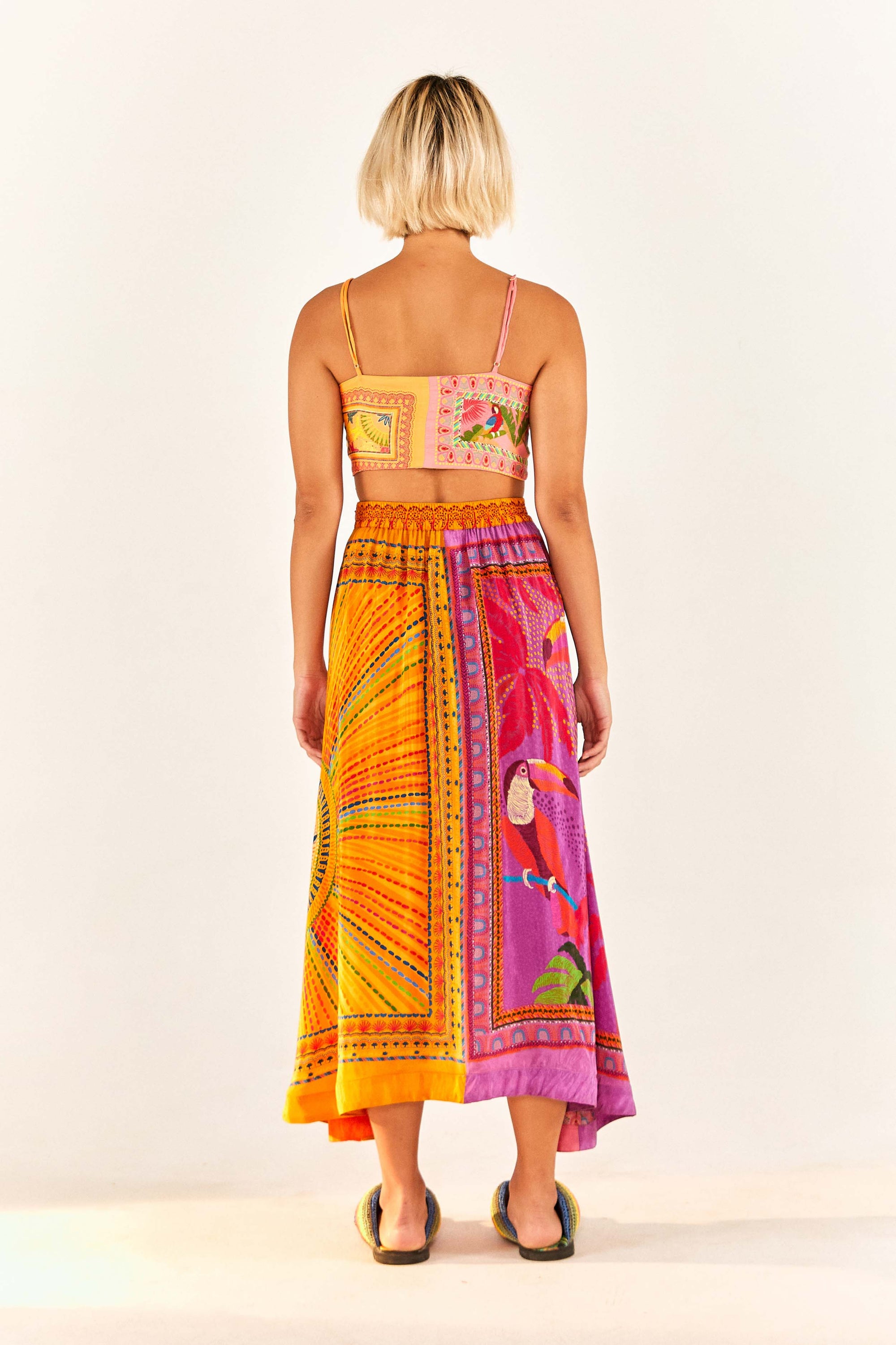 Top Mixed Scarves - Multicolore