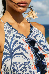 Blouse Brise de l'après-midi en coton - Multicolore