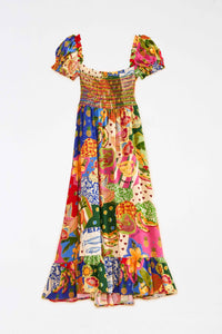 Robe longue Sunny Mix - Multicolore