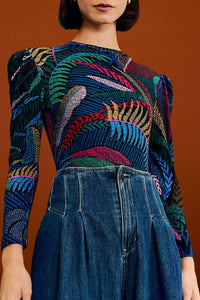 Body Amazonia Night en coton - Multicolore