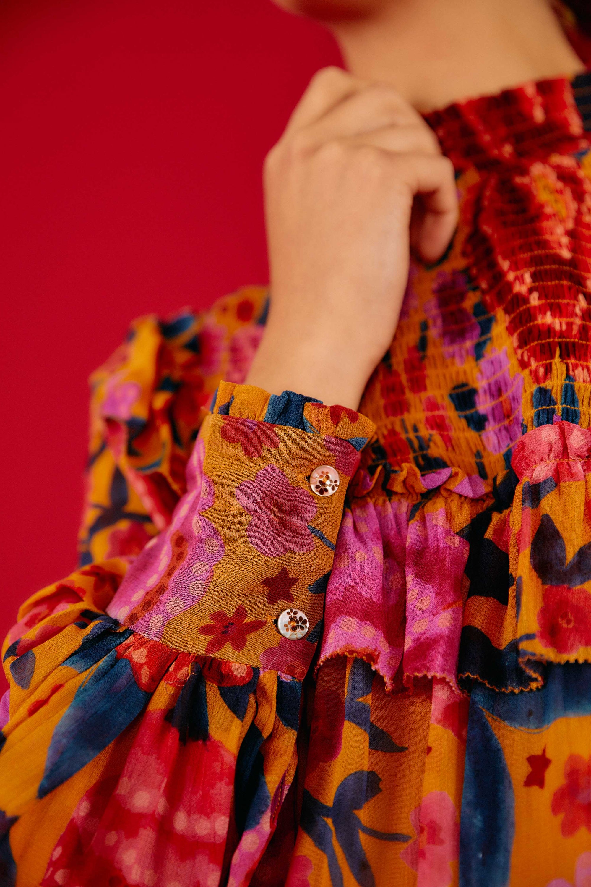 Blouse Floral Dream - Multicolore