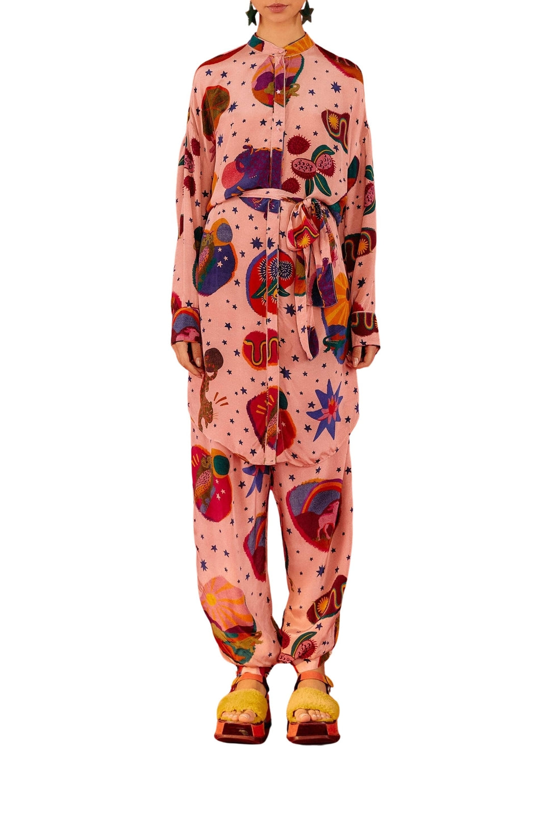 Pantalon Dream Collage - Rose