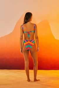 Maillot de bain une pièce Bruna - Multicolore