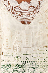 Blouse Morada Boa en dentelle - Blanc