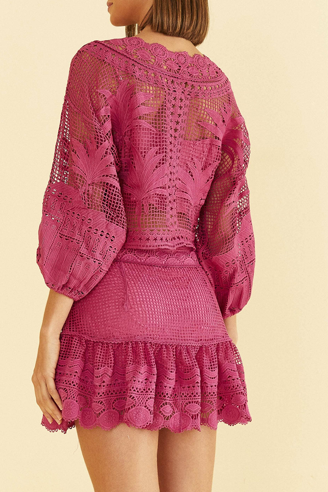Jupe courte Morada Boa - Rose