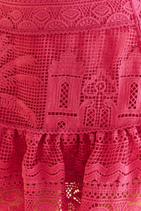 Jupe courte Morada Boa - Rose