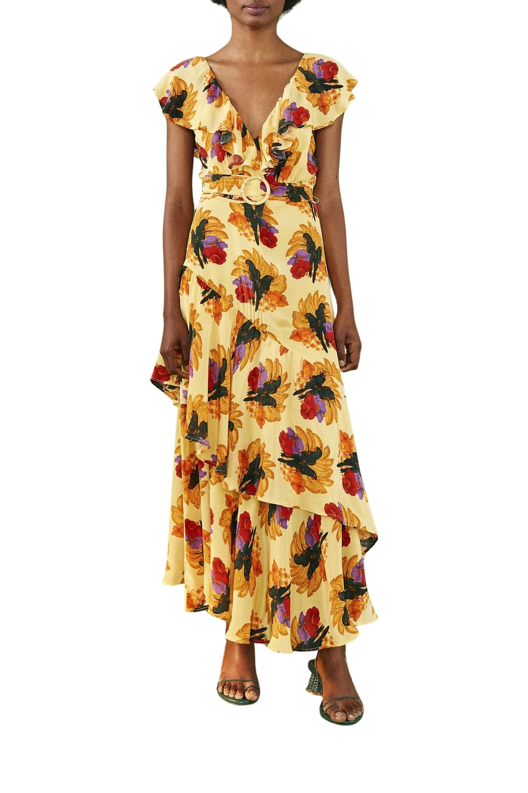 Robe longue Banana Nest - Jaune