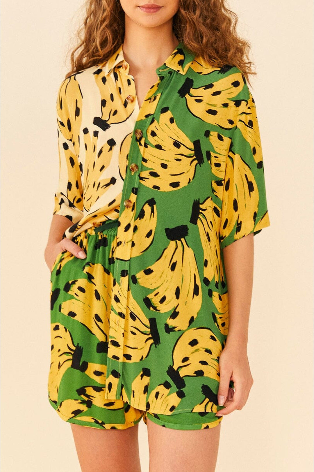 Chemise Bossa Banana - Vert
