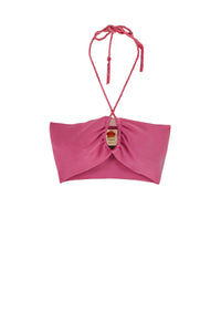 Top en maille - Rose