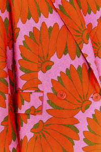 Blazer Copacabana en lin - Rose