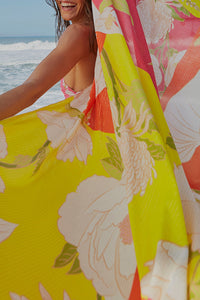 Paréo Jardin Fluo - Multicolore