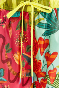 Short à imprimés mixtes - Multicolore