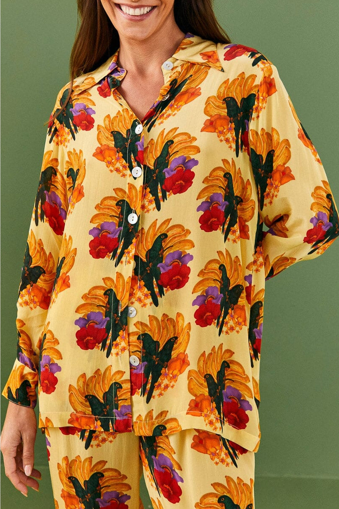 Chemise Banana Nest - Jaune