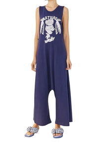 Combinaison Nature en coton - Bleu