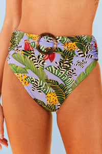Maillot de bain une pièce Striped Bananas - Multicolore