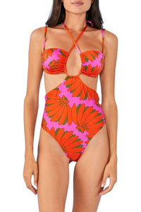 Maillot de bain une pièce Copabanana - Rose