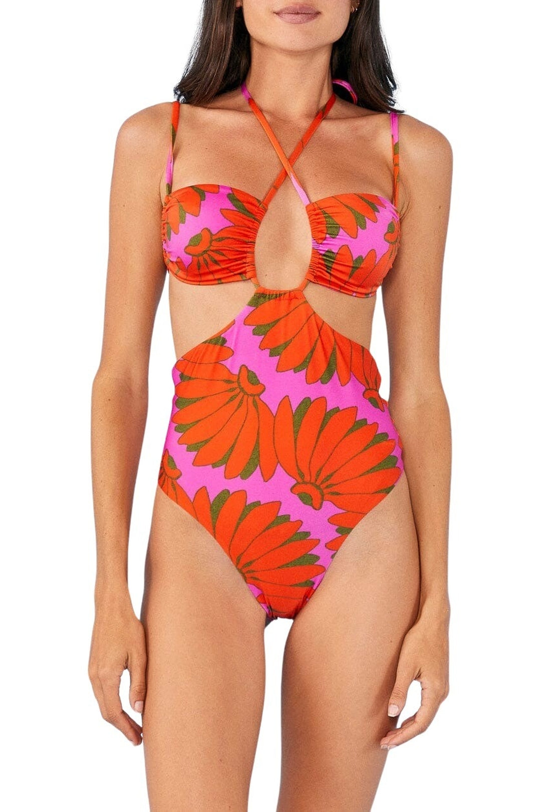 Maillot de bain une pièce Copabanana - Rose