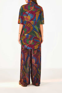 Chemise Dotted Macaws en coton - Multicolore