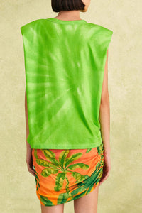 T-shirt Lime Bananas en coton - Vert