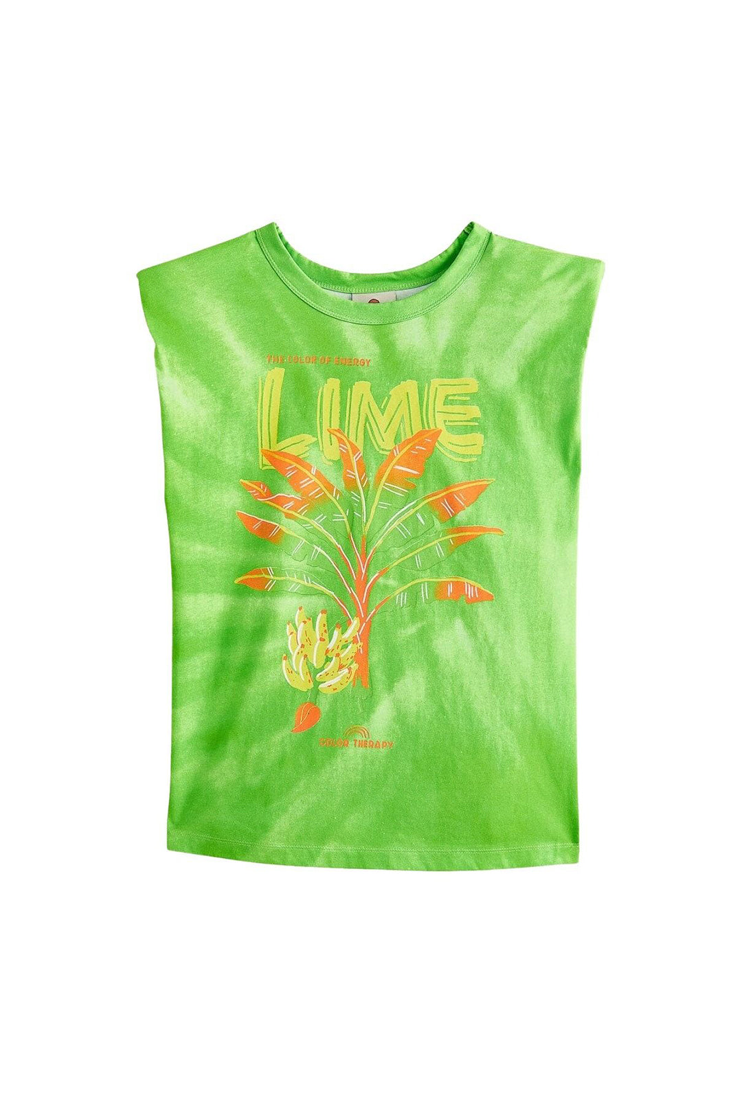 T-shirt Lime Bananas en coton - Vert
