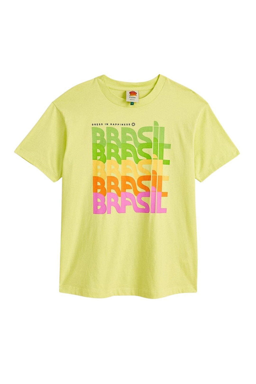 T-shirt Brésil en coton - Vert