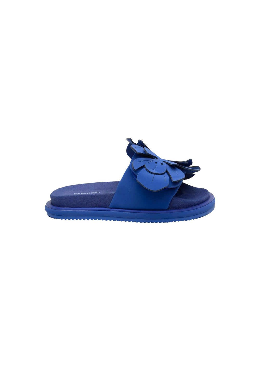 Mules Anatomique Monstera à empiècement - Bleu