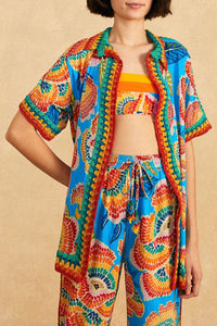 Chemise Dewdrop Spectrum en coton - Orange