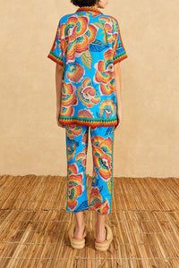 Chemise Dewdrop Spectrum en coton - Orange
