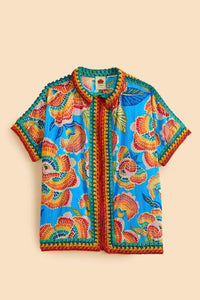 Chemise Dewdrop Spectrum en coton - Orange